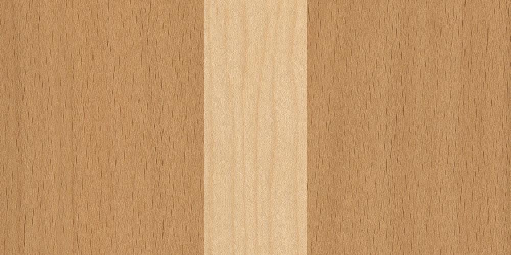 Beech maple combination real wood veneer sample